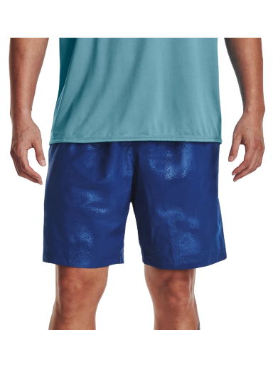 Къси панталони Under Armour Woven Emboss Shorts Тъмно синьо | 1377137-471