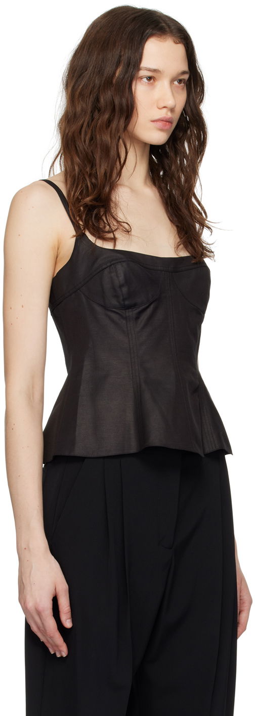 Потник Stella McCartney Peplum Camisole Черно | 6T01583DU401, 1