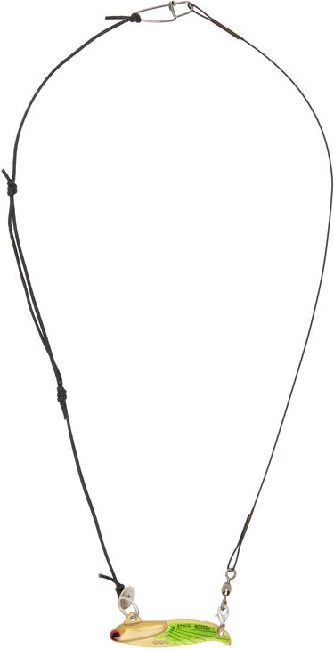 Колие OUR LEGACY Our Legacy Tadpole Fishing Lure Pendant Necklace Жълто | A2258TSO, 1
