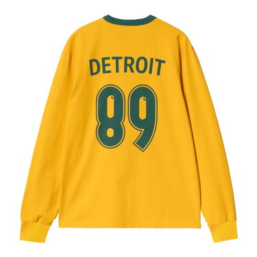 Тениска Carhartt WIP Carhartt WIP 89 Ringer Long Sleeve T-Shirt Жълто | I034714_42, 1