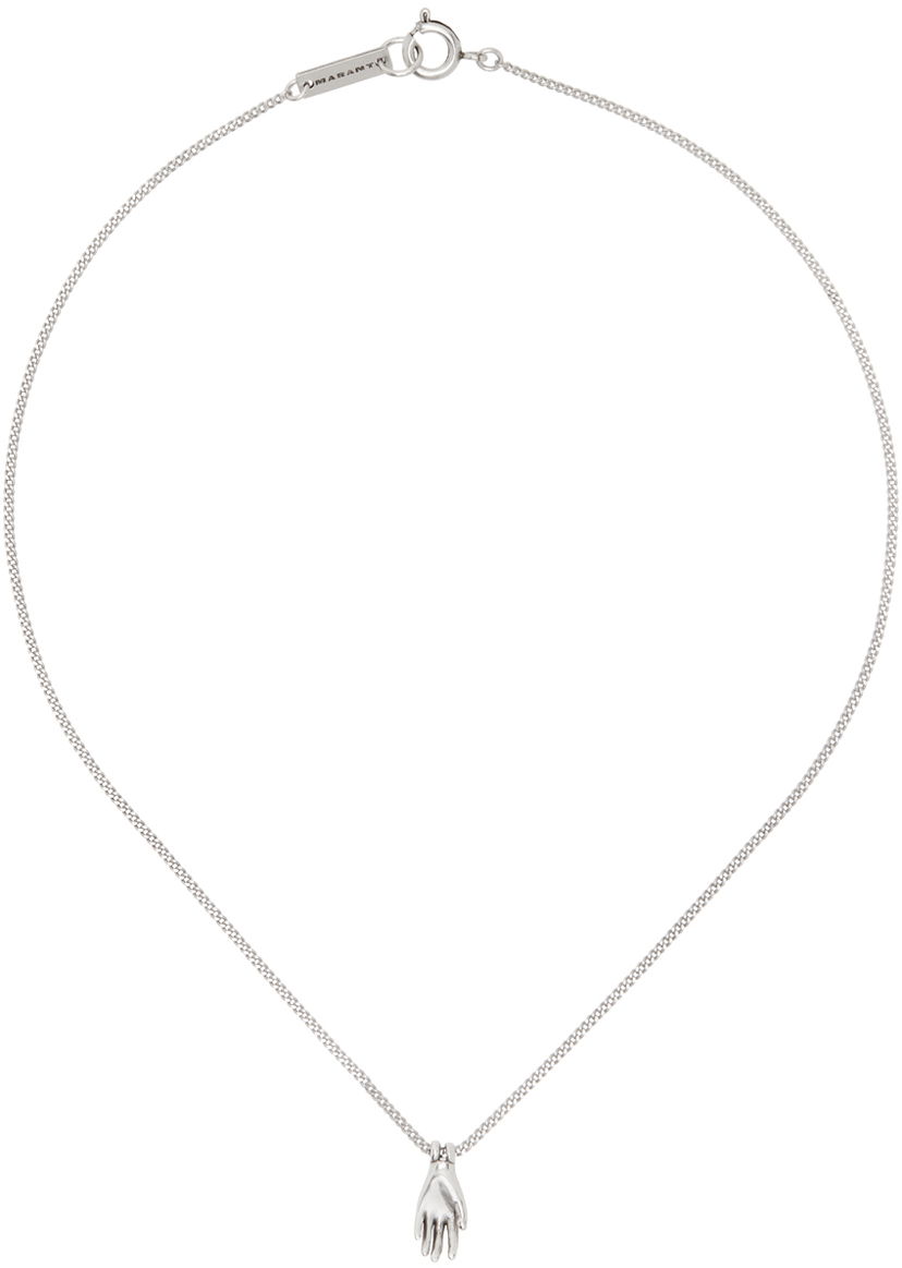 Колие ISABEL MARANT Pendant Hand Necklace Металик | ME0008HA-B1B04T