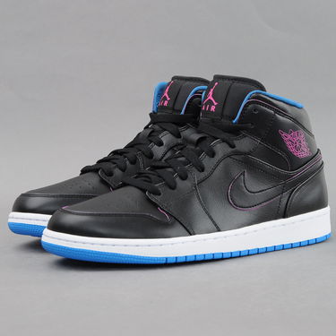 Кецове и обувки Jordan Air Jordan 1 Mid "Radio Raheem" Черно | 554724-029, 1