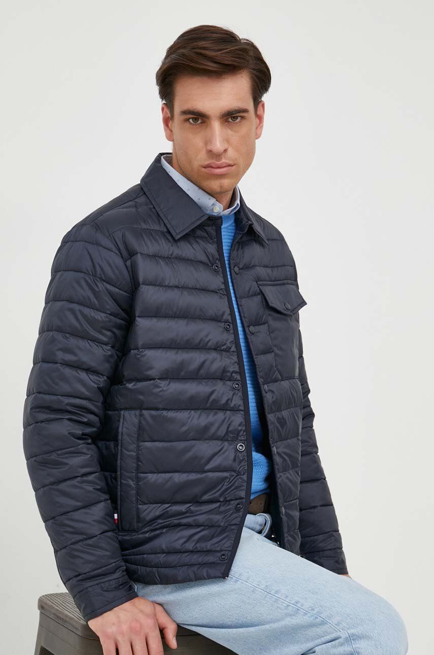 Пухо яке Tommy Hilfiger Puffer Jacket Тъмно синьо | MW0MW32351, 0