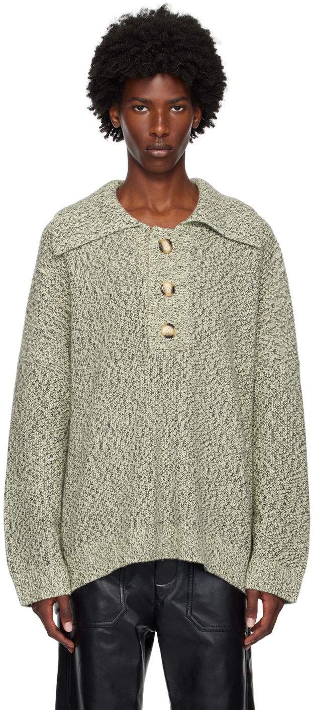 Пуловер Nanushka Delier Knit Sweater Сиво | NU24PFSW00699, 0
