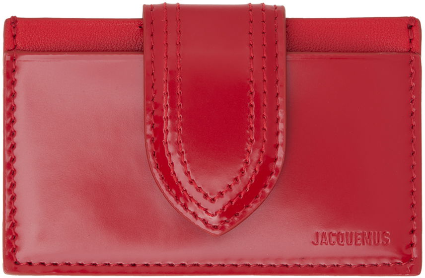 Портфейл Jacquemus Le Chouchou 'Le Porte Carte Bambino' Card Holder Червено | 23H233SL122-3128, 0