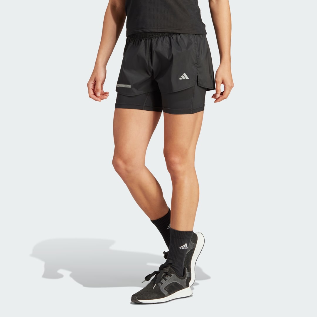 Къси панталони adidas Originals Ultimate Two-in-One Shorts Черно | IM1866, 1