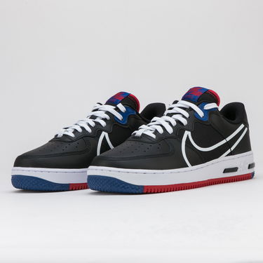 Кецове и обувки Nike Air Force 1 React Черно | CT1020-001, 1