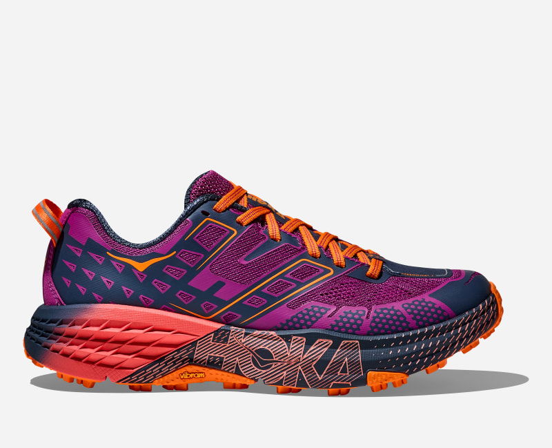 Кецове и обувки Hoka One One Speedgoat 2 Trail Size 8 Лилаво | 1162710-WRC, 0