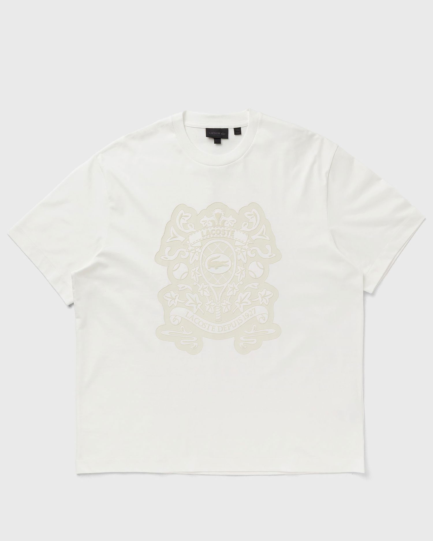 Тениска Lacoste Men's Graphic T-Shirt Бяло | TH4571-2CQ, 1