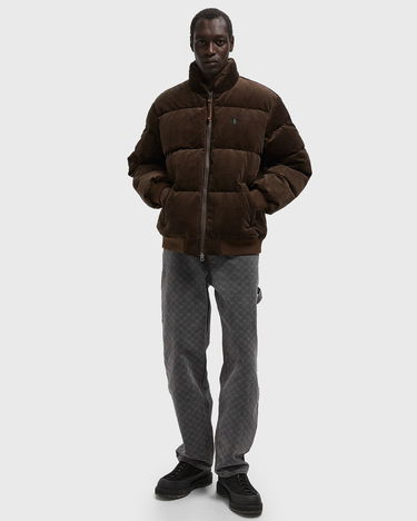 Пухо яке Polo by Ralph Lauren Corduroy Puffer Bomber Jacket Кафяво | 710967785001, 2