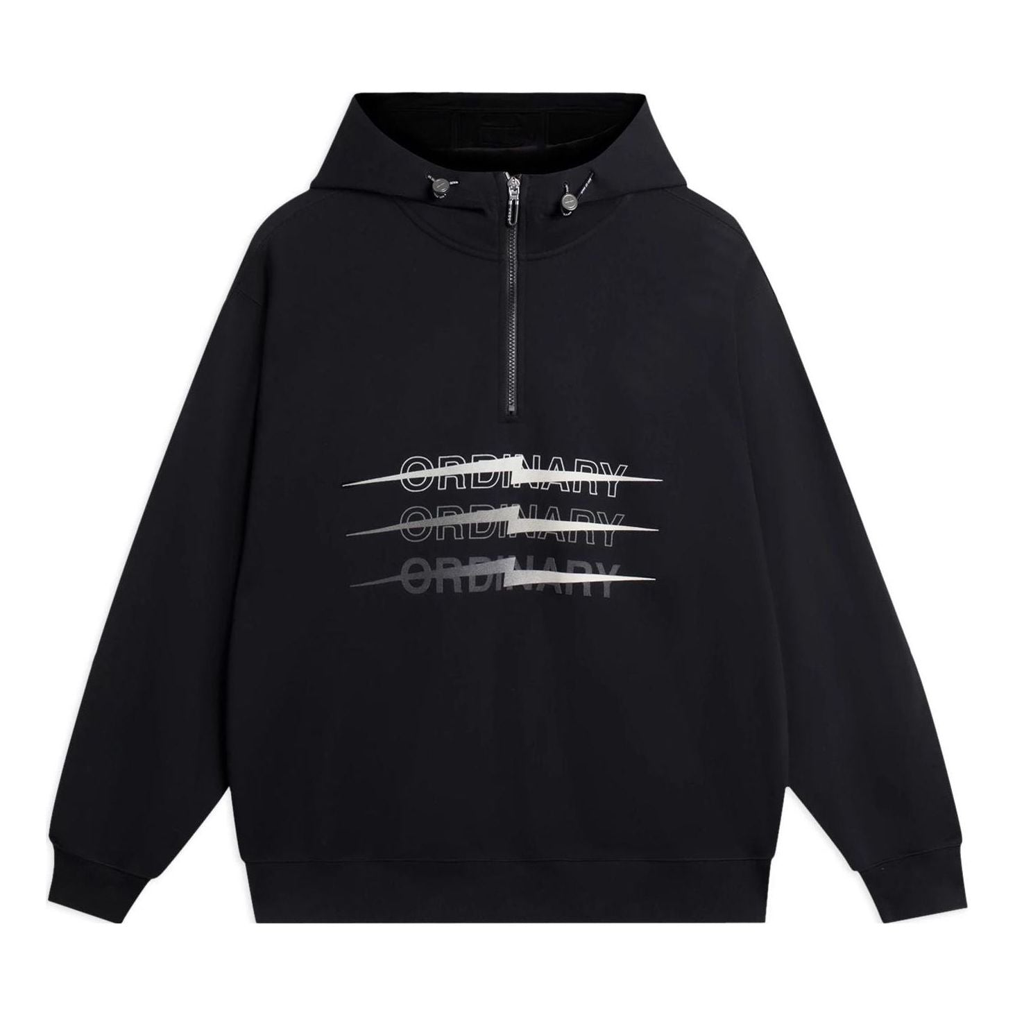 Суитчър Li-Ning Wade Thunder Graphic Half Zip Hoodie Черно | AWDSC53-1, 0
