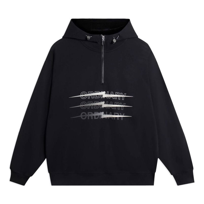 Суитчър Li-Ning Wade Thunder Graphic Half Zip Hoodie Черно | AWDSC53-1