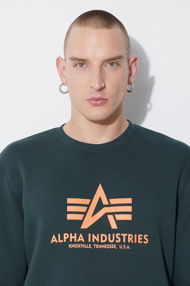 Пуловер Alpha Industries Alpha Industries Basic Sweater Зелено | 178302.353, 4