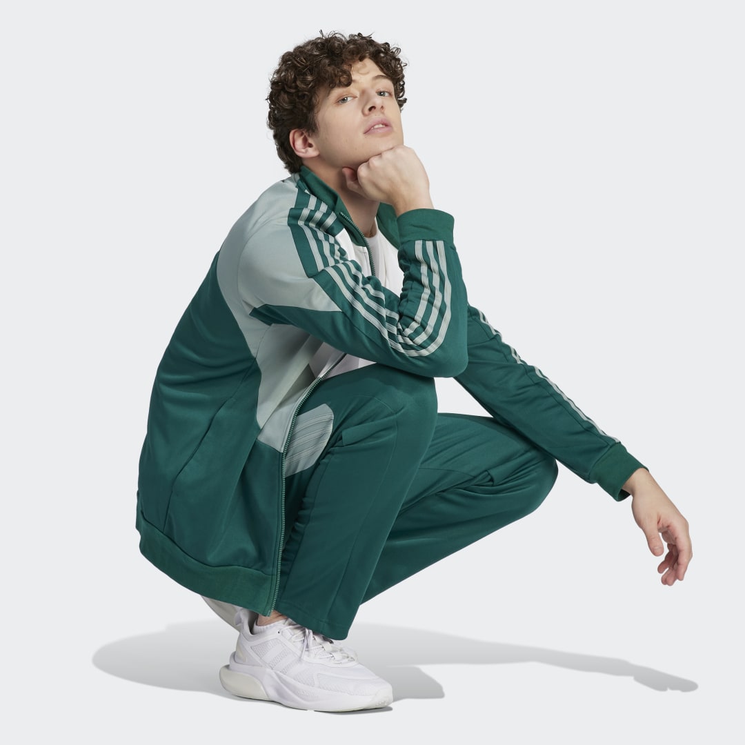 Комплект adidas Performance Colorblock Зелено | IJ6076, 1