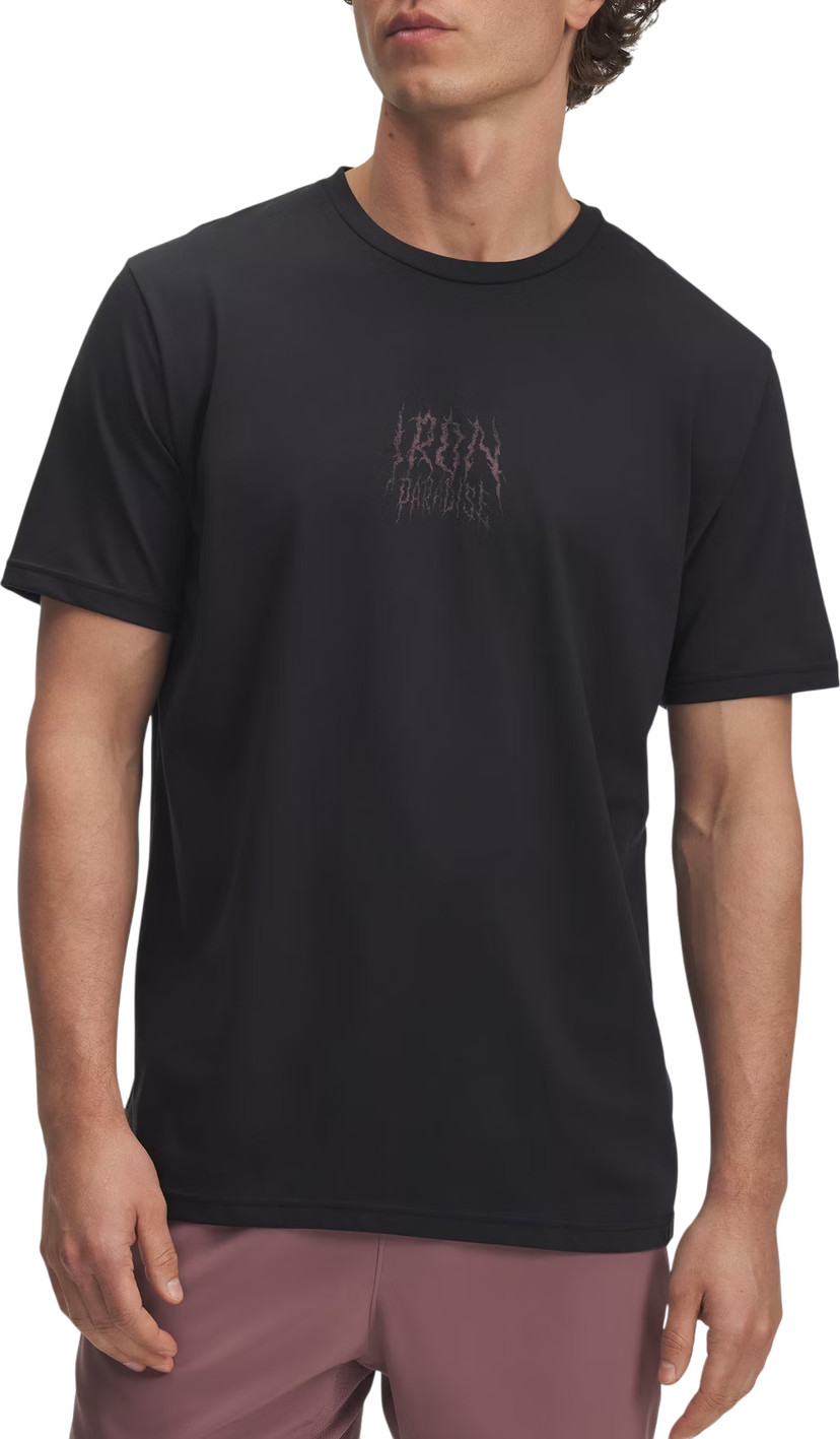 Тениска Under Armour Project Rock Q3 Iron Paradise Graphic T-Shirt Черно | 6005031-002