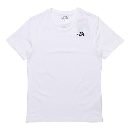 Тениска The North Face Simple Dome T-Shirt Бяло | NT7UM20B