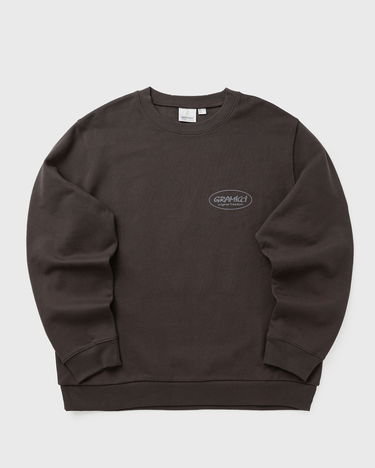 Суитчър GRAMICCI Original Freedom Crewneck Sweatshirt Кафяво | G5FU-J093-DEEP-BROWN, 0