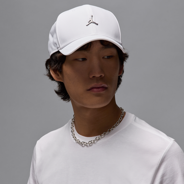 Шапка с козирка Jordan Jordan Rise Metal Jumpman Cap Бяло | HM5750-100, 0