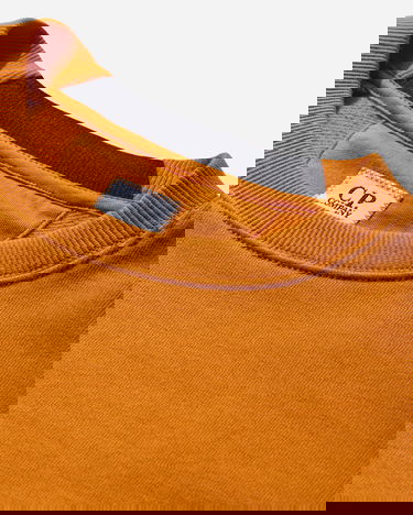 Суитчър C.P. Company Diagonal Raised Fleece Crewneck Sweatshirt Оранжево
 | 19CMSS713A-005086W 434, 3