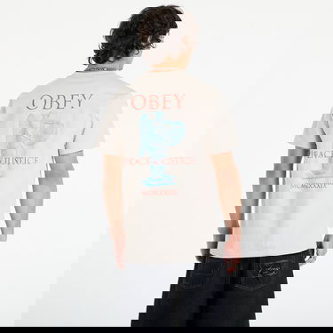 Тениска OBEY Obey Peace & Justice Statue T-Shirt Бежово | 165264238-SIG, 4