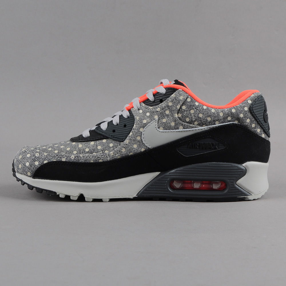 Кецове и обувки Nike Air Max 90 Leather Premium "Polka Dot" Сиво | 666578-006, 0