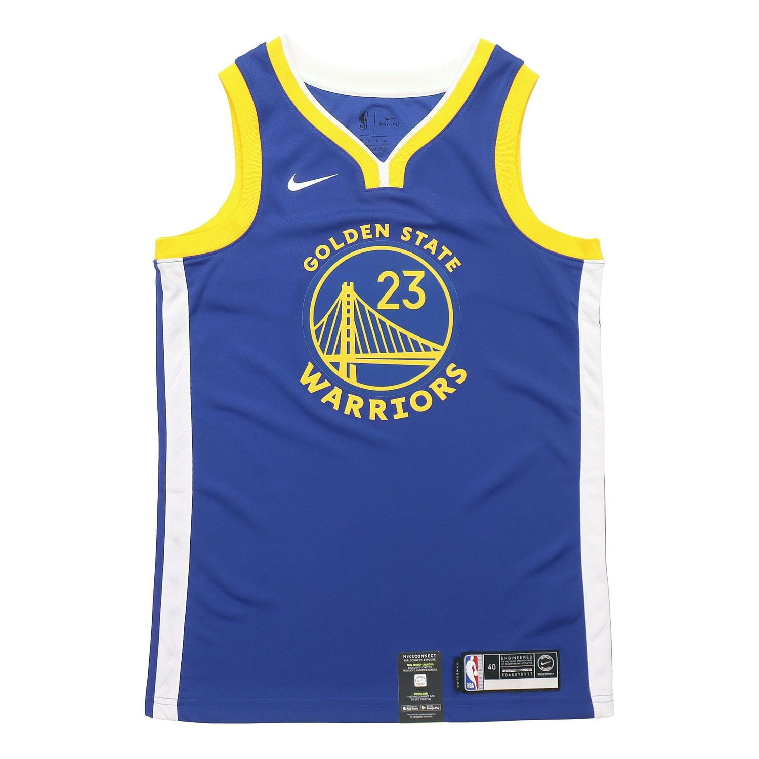Фланелка Nike NBA Icon Edition Golden State Warriors Draymond Green Jersey Синьо | AV4947-498, 0
