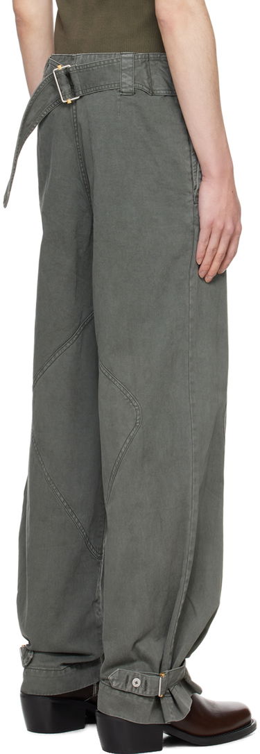 Панталони Dion Lee Shell Trousers Сиво | C2175PS24, 2