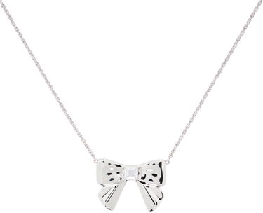 Колие SHUSHU/TONG YVMIN Edition Double-Sided Ceramics Bowknot Necklace Металик | 25639LGP00NN, 1