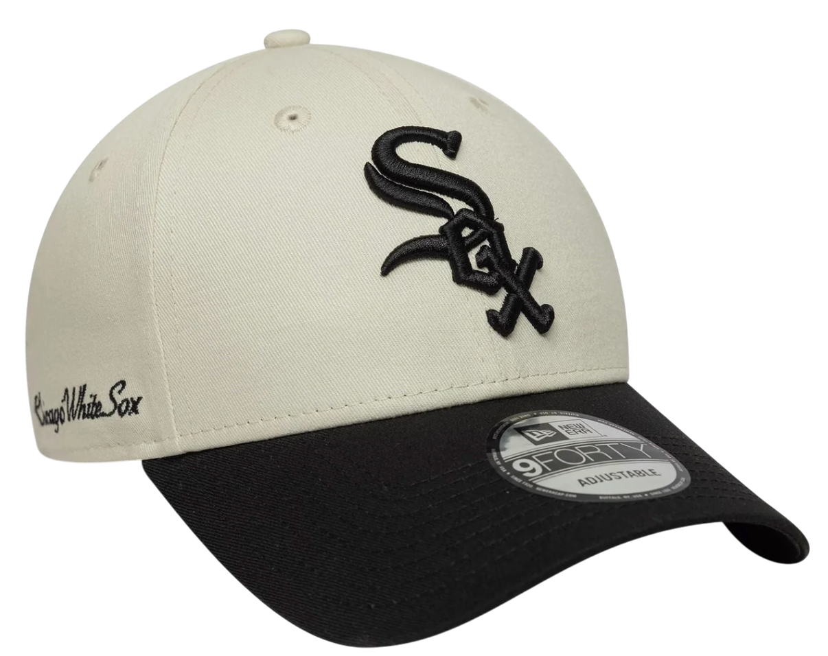 Шапка с козирка New Era MLB Chicago White Sox Side Script 9Forty Cap Многоцветен | 60667551-60667551, 1