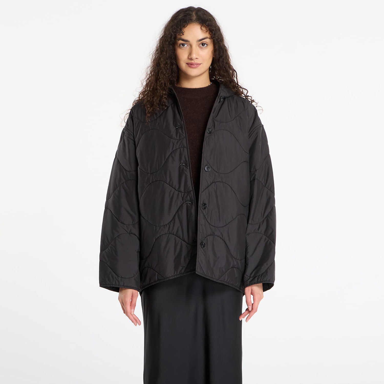 Яке Samsoe Samsoe Wavy Quilted Jacket Sadonna Черно | F25300147_CLR000021, 0