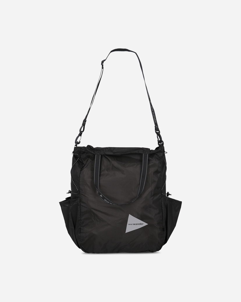 Голяма пазарска чанта and wander Tote Bag Черно | 5745975212 010