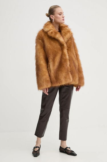 Палта STAND STUDIO Stand Studio Janice Faux Fur Jacket Кафяво | 61239.9156, 1