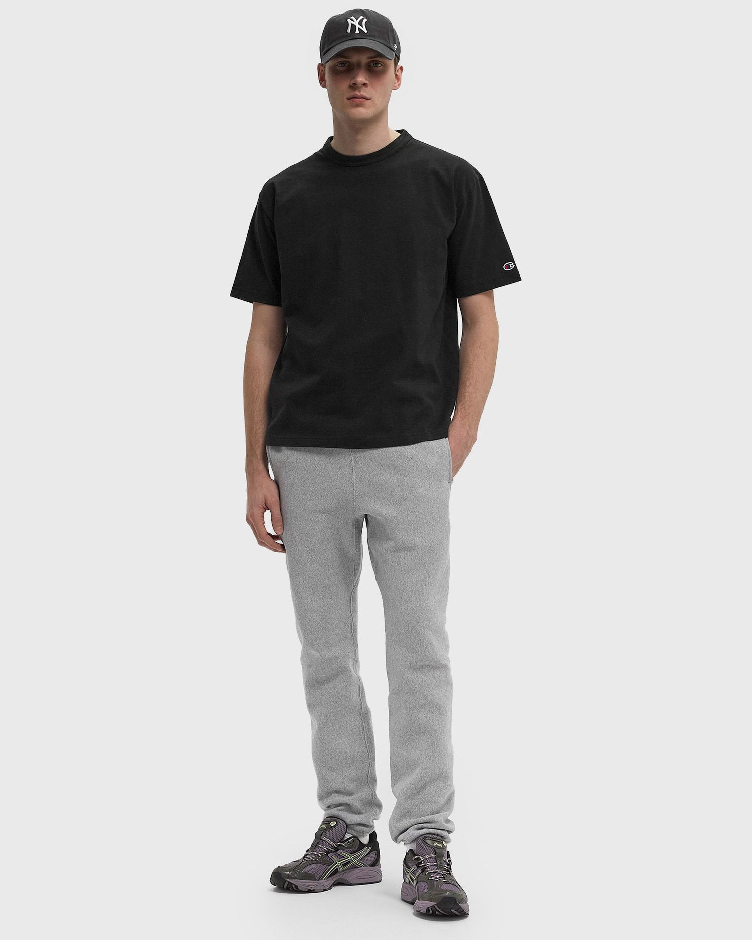 Тениска Champion Crewneck Tee XL Черно | C5P301-X001, 1