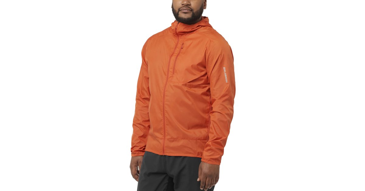Ветровка Salomon Bonatti Cross Wind Jacket Оранжево
 | lc2044600, 1
