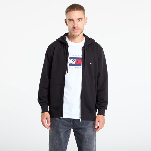 Tommy Hilfiger Men's Essential Terry Zip-Through Hoodie