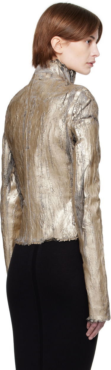Яке Rick Owens Rick Owens Hollywood Gary Denim Jacket Металик | RP01E7701 SGMC, 2