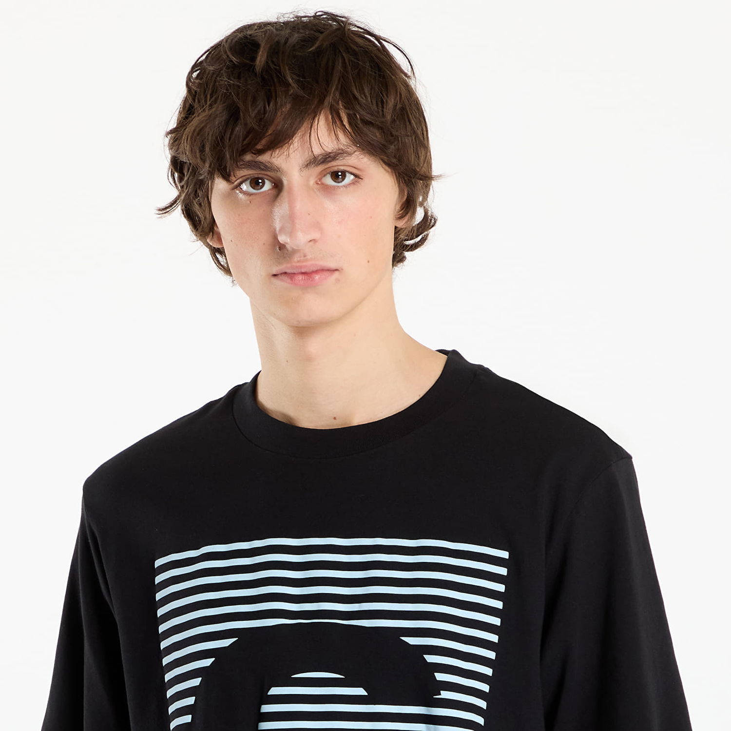 Тениска CALVIN KLEIN Speaker Graphic Tee Jeans Ss 20S Черно | LV04RD811G UB1, 1