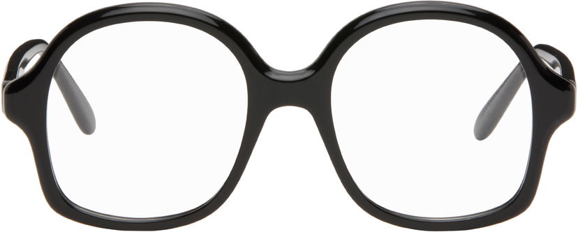 Слънчеви очила Loewe Slim Oversized Glasses Черно | LW50105IW52001 192337240645