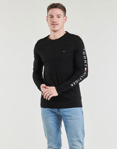 Пуловер Tommy Hilfiger Long Sleeve TOMMY LOGO LONG SLEEVE TEE Черно | MW0MW09096-BDS, 2