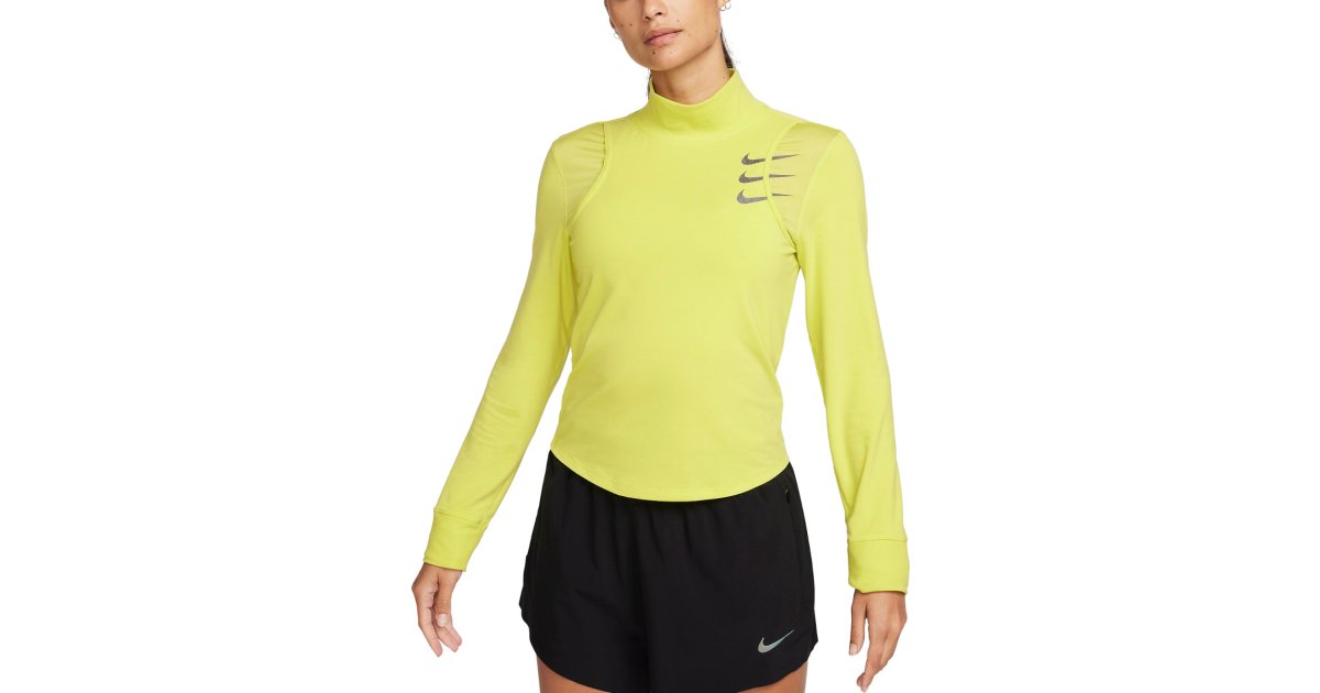 Тениска Nike Dri-FIT ADV Run Division Жълто | fb7807-344, 1