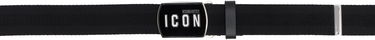 Колани DSQUARED2 Dsquared2 'Be Icon' Plaque Belt Черно | BEM0372_20200508_2124, 0