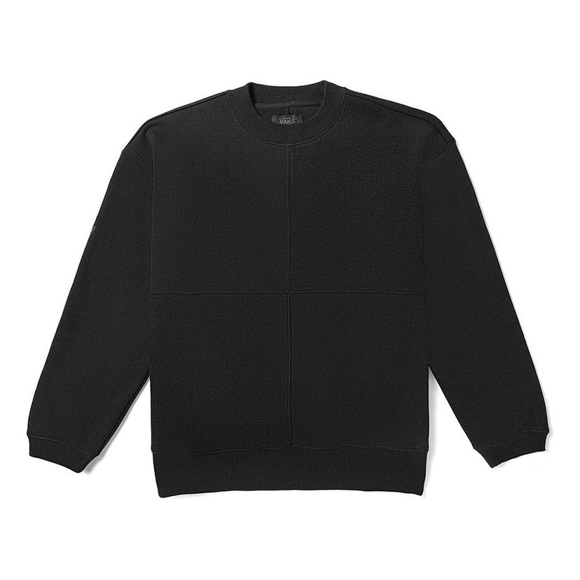 Пуловер Vans Panel Crewneck Sweatshirt Черно | VN000F2MBLK