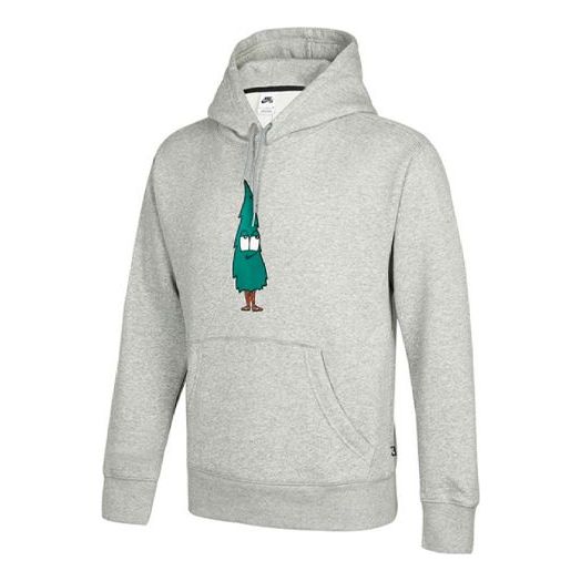 Суитчър Nike SB Nike SB Cartoon Print Fleece Hoodie Сиво | DJ3677-063