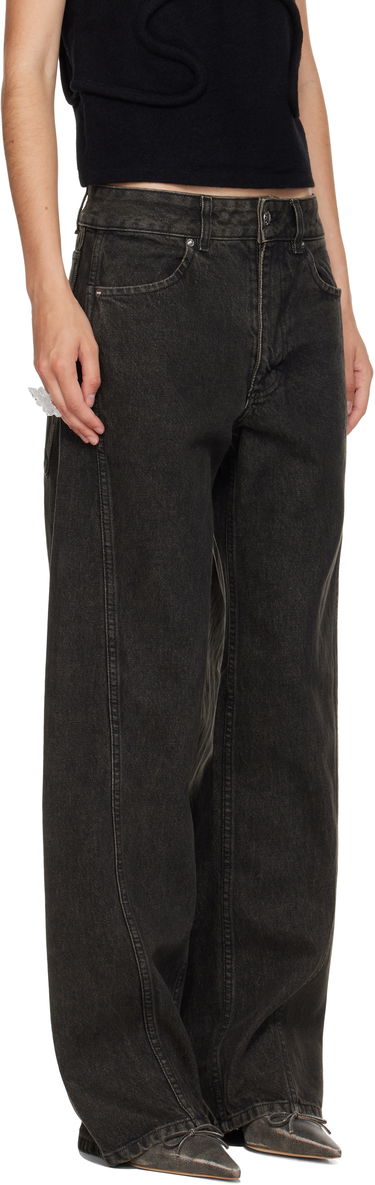 Дънки Eckhaus Latta Eckhaus Latta Bend Jeans Черно | 1225-EL-PF25-S, 4