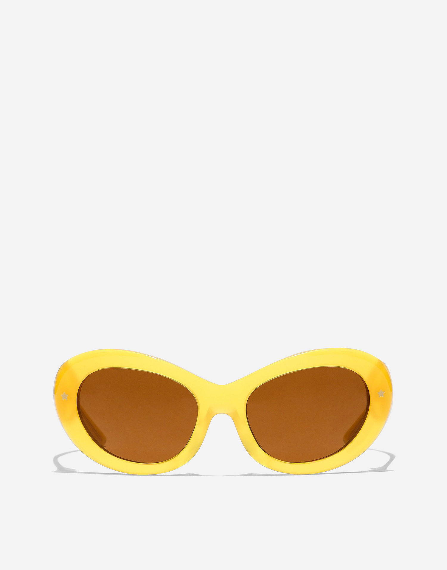 Слънчеви очила Dolce & Gabbana Dolce & Gabbana Maiolica Oval Sunglasses Жълто | VG400PVP3739V000, 0