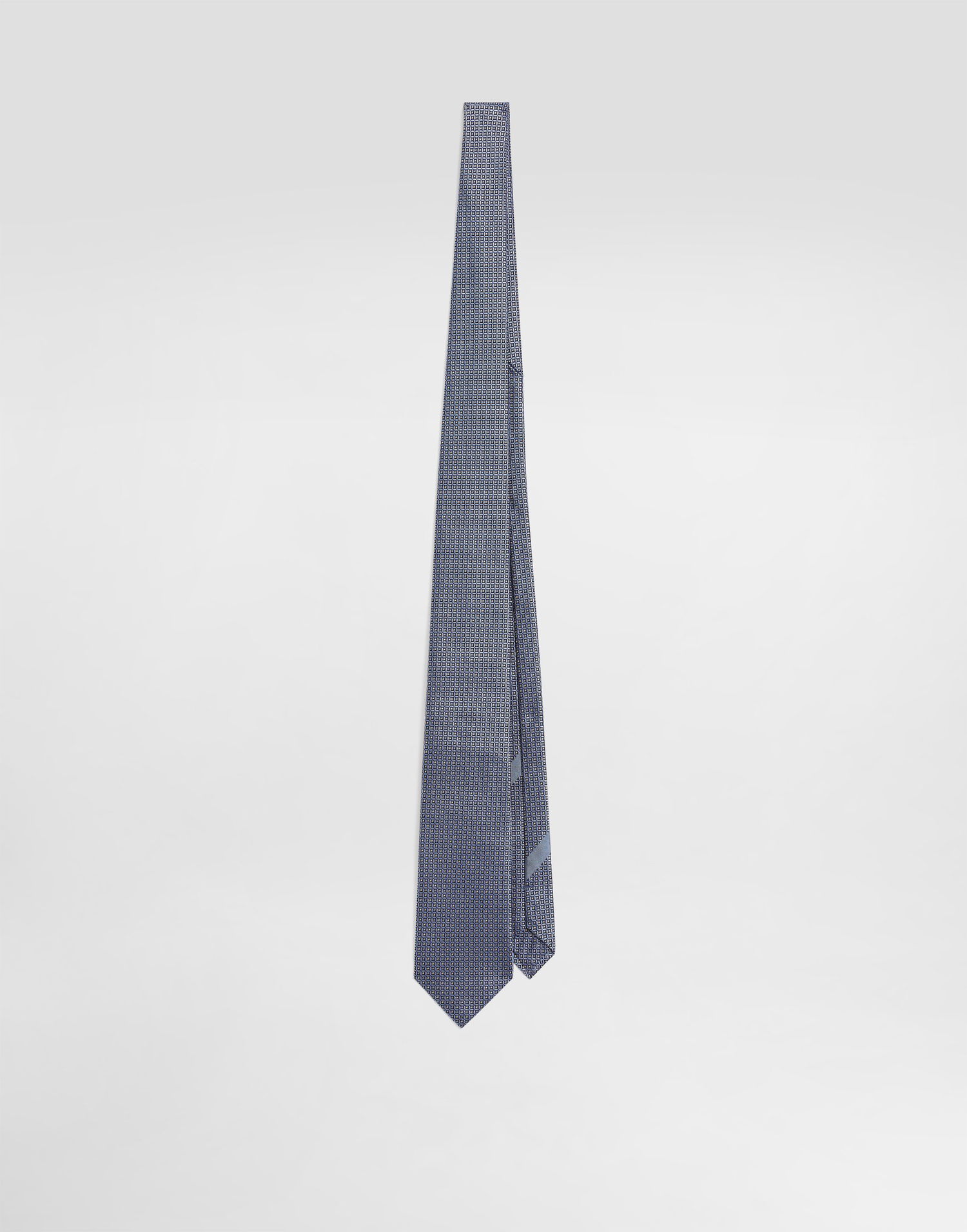 Аксесоари Dolce & Gabbana Dolce & Gabbana Micro-Design Jacquard Tie Синьо | GT147EG0JRXS9002, 0
