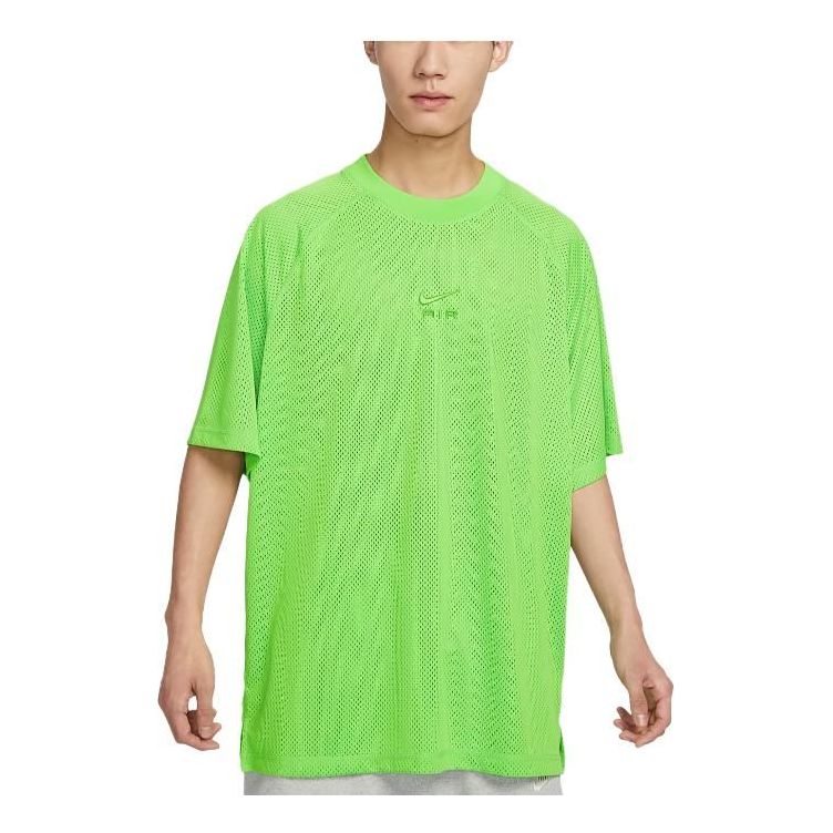 Тениска Nike Air Wide Fit Short Sleeve Top Зелено | DX0157-313