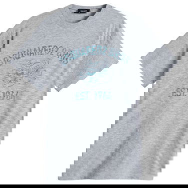 Тениска DSQUARED2 Cool Fit Graphic T-Shirt in Grey Сиво | S74GD1381-S22146-857M, 0