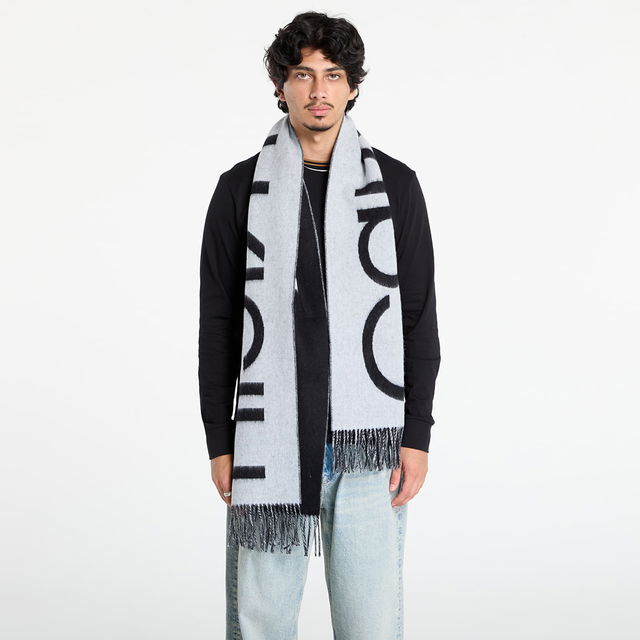 Calvin Klein Bold Logo Brushed Scarf
