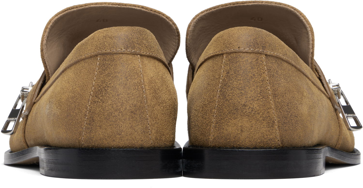 Кецове и обувки JW Anderson JW Anderson Biker Zipper Loafers Кафяво | MC0001-LA0319, 1